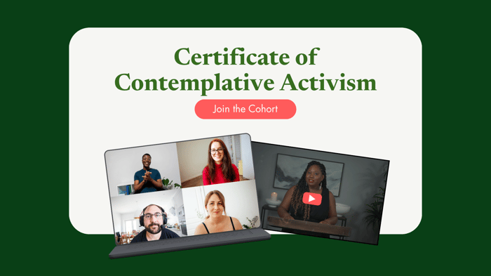 Certificate of Contemplative Activism Cohort 26.10