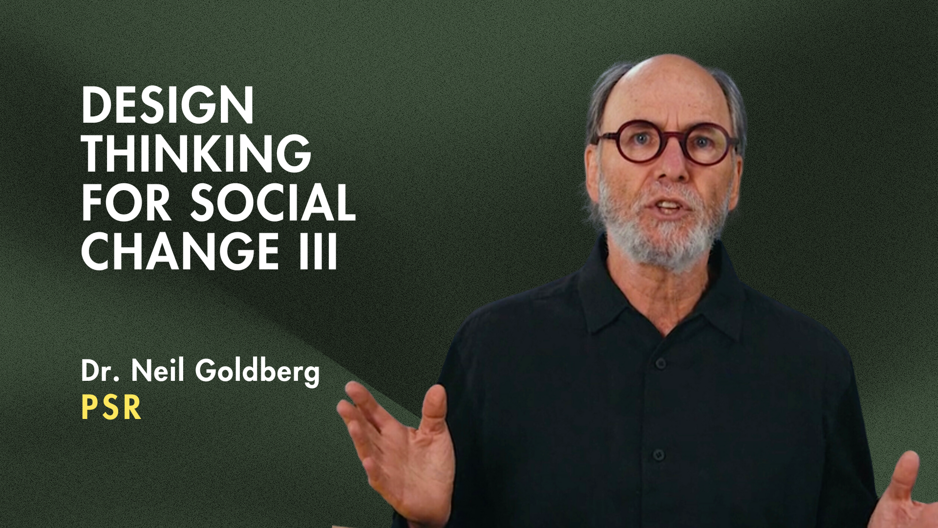 Design Thinking for Social Change 3: The Solo Practicum