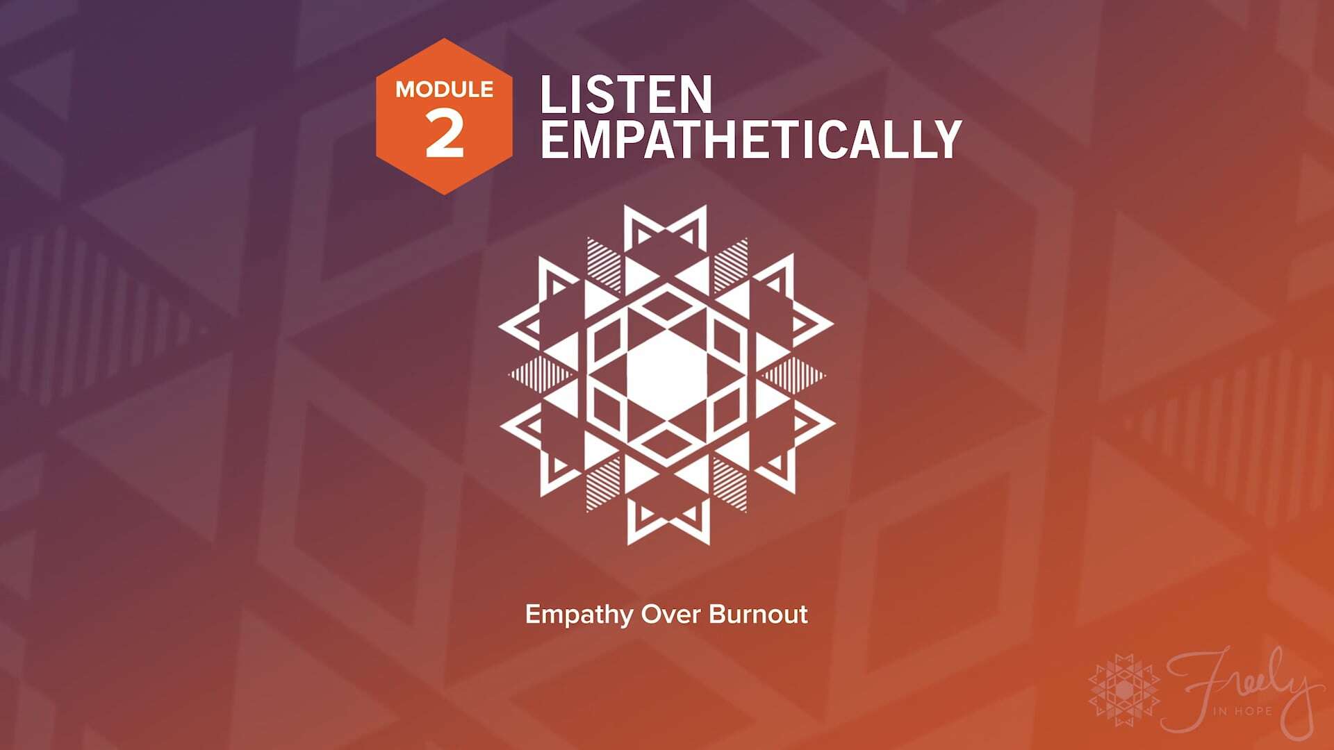 FIH Listen Empathy Over Burnout