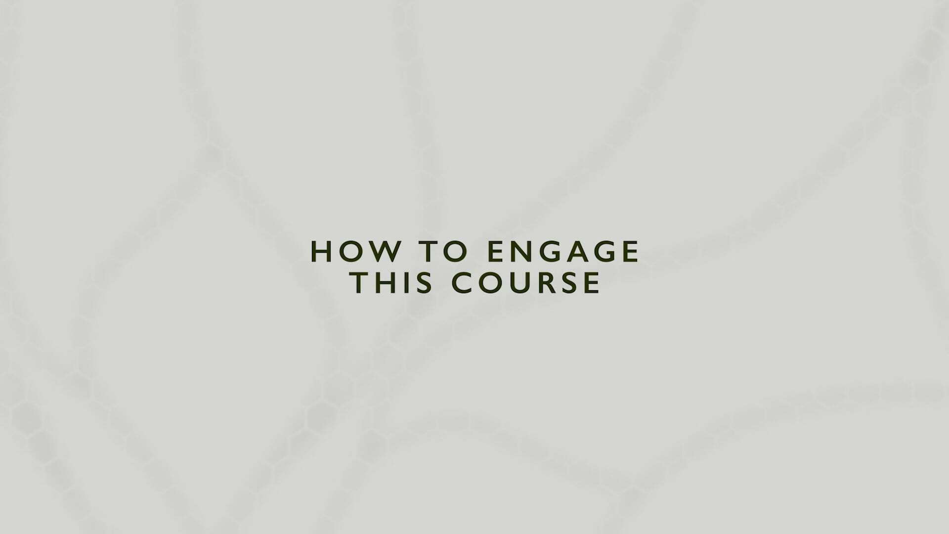 SLJ How to Engage This Course