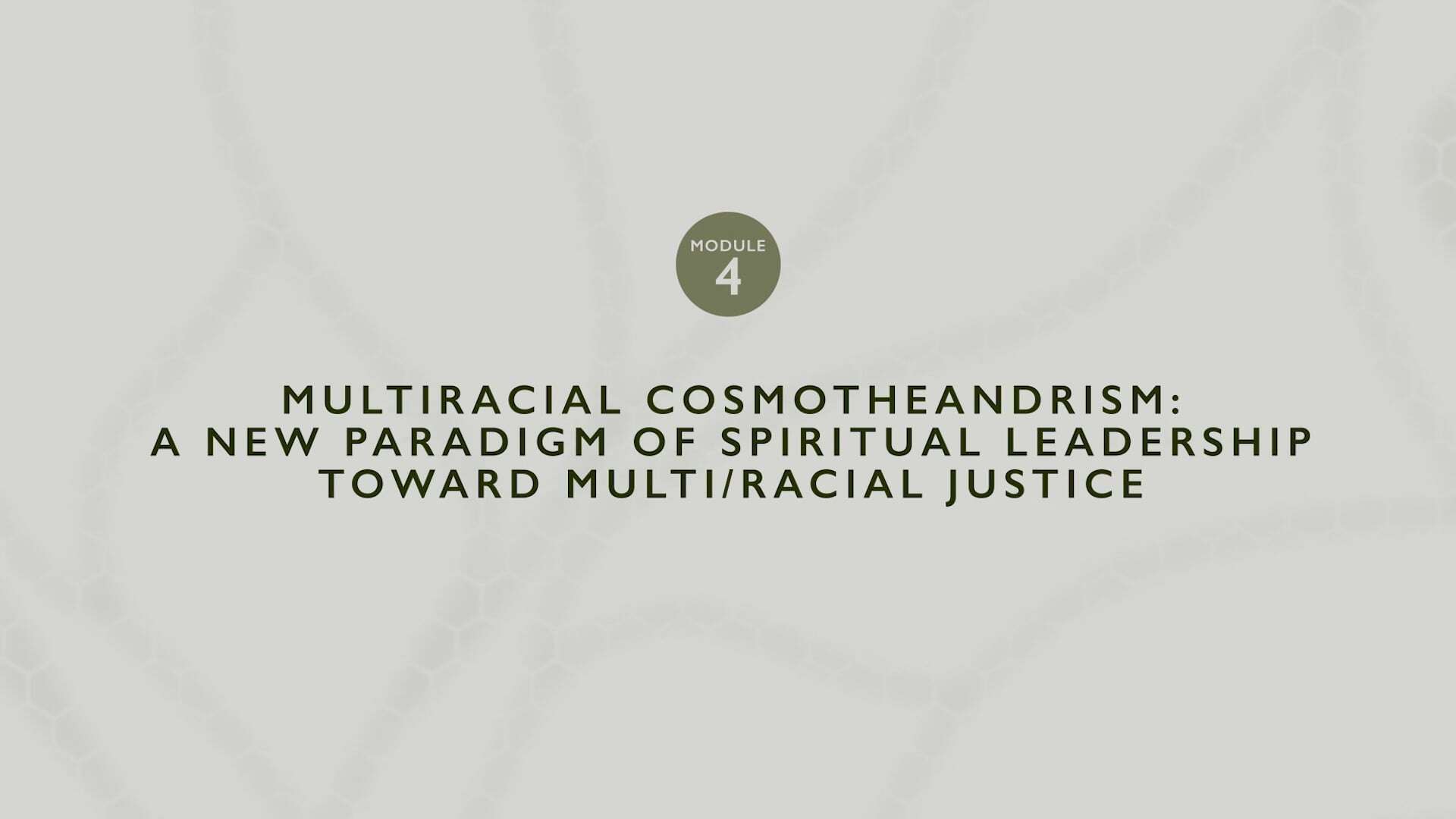 SLJ Multiracial Cosmotheandrism