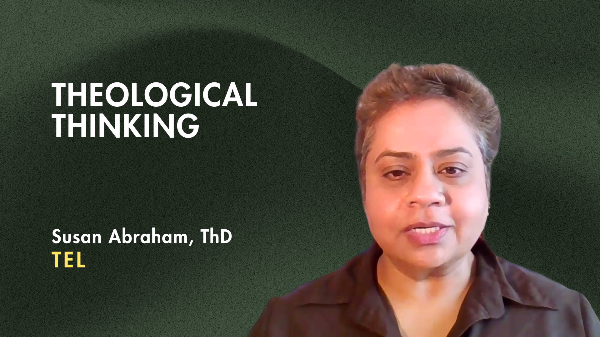 Theological Thinking (TEL)
